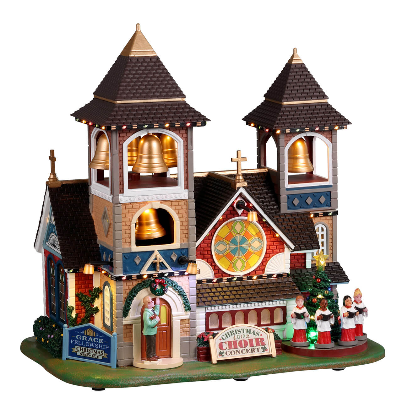 LEMAX Christmas Chimes, with 4.5V Adaptor #25859